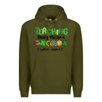 Army Green teaching lucky charms Premium Hoodie - MaliasSmallBusiness