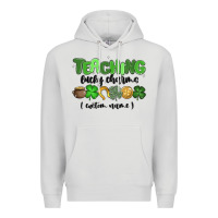 Dove Grey teaching lucky charms Premium Hoodie - MaliasSmallBusiness