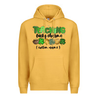 Mustard teaching lucky charms Premium Hoodie - MaliasSmallBusiness
