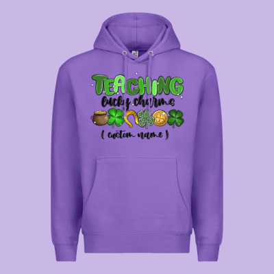 Teaching Lucky Charms Premium Hoodie Designed By Maliassmallbusiness
