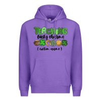Purple teaching lucky charms Premium Hoodie - MaliasSmallBusiness
