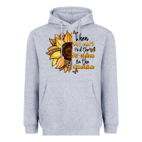 Heather Grey when you can't find the sunshine be the sunshine Heavyweight Hoodie - JahusDesignShop