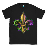 Black fleur de lis Classic Tee - RanaPortraitStore