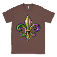 Chestnut fleur de lis Classic Tee - RanaPortraitStore