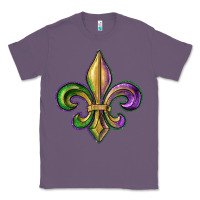 Lavender fleur de lis Classic Tee - RanaPortraitStore