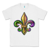 White fleur de lis Classic Tee - RanaPortraitStore