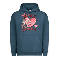 Pigment Midnight Navy love season Urban Hoodie - MaliasSmallBusiness