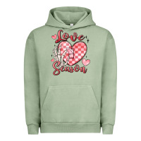 Pigment Oil Green love season Urban Hoodie - MaliasSmallBusiness