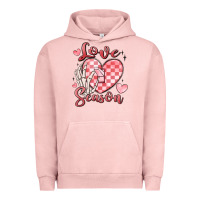 Pigment Salmon love season Urban Hoodie - MaliasSmallBusiness