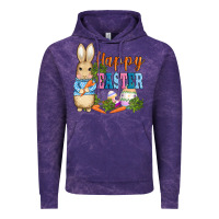 Cloud Purple easter bunny egg and carrots Vintage Hoodie - AdoDesignShop