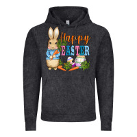 Vintage Black easter bunny egg and carrots Vintage Hoodie - AdoDesignShop