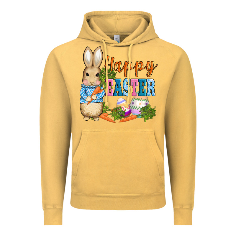 Easter Bunny Egg And Carrots Vintage Hoodie by AdoDesignShop | Teevron