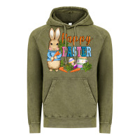 Vintage Olive easter bunny egg and carrots Vintage Hoodie - AdoDesignShop