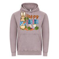 Vintage Zinc easter bunny egg and carrots Vintage Hoodie - AdoDesignShop
