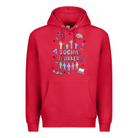 Cardinal social worker Premium Hoodie - MaliasSmallBusiness