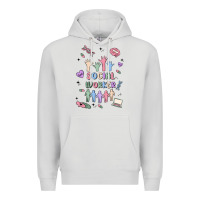 Dove Grey social worker Premium Hoodie - MaliasSmallBusiness
