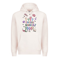 Pale Pink social worker Premium Hoodie - MaliasSmallBusiness