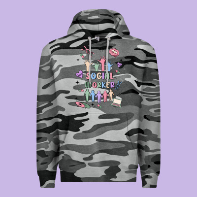 Social Worker Premium Hoodie Designed By Maliassmallbusiness