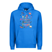 True Royal social worker Premium Hoodie - MaliasSmallBusiness