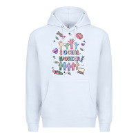 White social worker Premium Hoodie - MaliasSmallBusiness