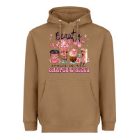 Toasted Coconut beauty comes in all shapes and sizes coffee cups Heavyweight Hoodie - JahusDesignShop