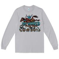 Moon Dust the world needs more cowboys Long Sleeve Tee - Zillion Design Studio