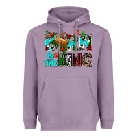 Lavender born is the king Heavyweight Hoodie - AdoDesignShop