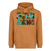 Meerkat born is the king Heavyweight Hoodie - AdoDesignShop
