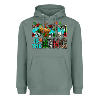 Sage born is the king Heavyweight Hoodie - AdoDesignShop