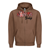 Chestnut santa baby Zipper Hoodie - RanaPortraitStore