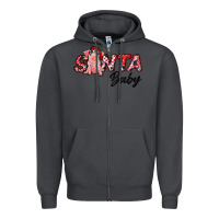 Smoke santa baby Zipper Hoodie - RanaPortraitStore