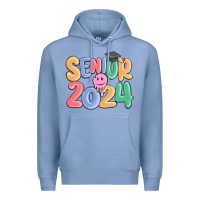 Colony Blue senior 2024 Premium Hoodie - MaliasSmallBusiness