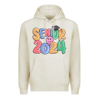Oatmeal Heather senior 2024 Premium Hoodie - MaliasSmallBusiness