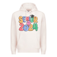 Pale Pink senior 2024 Premium Hoodie - MaliasSmallBusiness