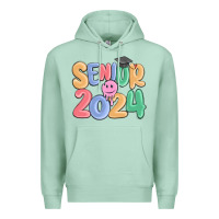 Seafoam senior 2024 Premium Hoodie - MaliasSmallBusiness