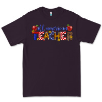 Plum all american teacher Premium Tee - Artiststas