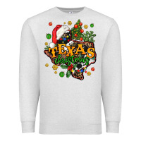 Oatmeal Heather texas christmas Premium Sweatshirt - AdoDesignShop