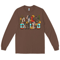 Chestnut wild child Long Sleeve Tee - Zillion Design Studio