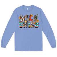 Colony Blue wild child Long Sleeve Tee - Zillion Design Studio