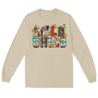 Mushroom wild child Long Sleeve Tee - Zillion Design Studio