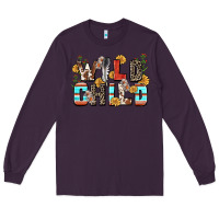 Plum wild child Long Sleeve Tee - Zillion Design Studio