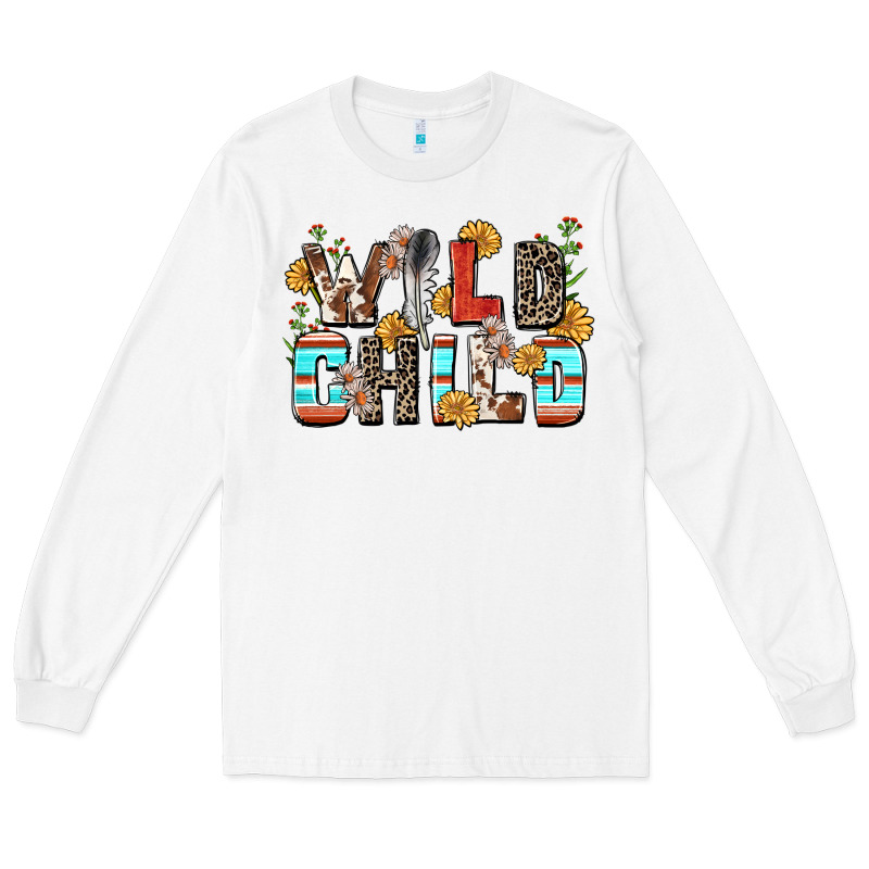 Wild Child Long Sleeve Tee by Zillion Design Studio | Teevron