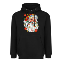 Santa With Little Christmas Heavyweight Hoodie | Teevron