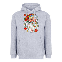 Heather Grey santa with little christmas Heavyweight Hoodie - AdoDesignShop