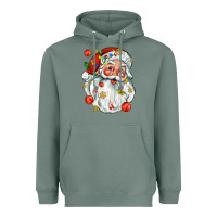 Sage santa with little christmas Heavyweight Hoodie - AdoDesignShop