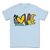 Dusty Blue love summer lemon Classic Tee - Zillion Design Studio