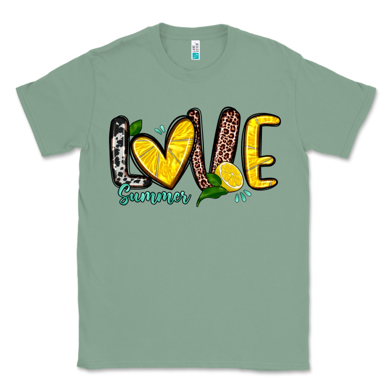 Love Summer Lemon Classic Tee by Zillion Design Studio | Teevron