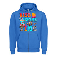 True Royal rise and shine coffee time Zipper Hoodie - Zillion Design Studio
