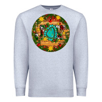 Heather Grey Christmas gemstone joy ornament Premium Sweatshirt - Artiststas