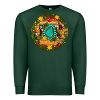 Sports Green Christmas gemstone joy ornament Premium Sweatshirt - Artiststas